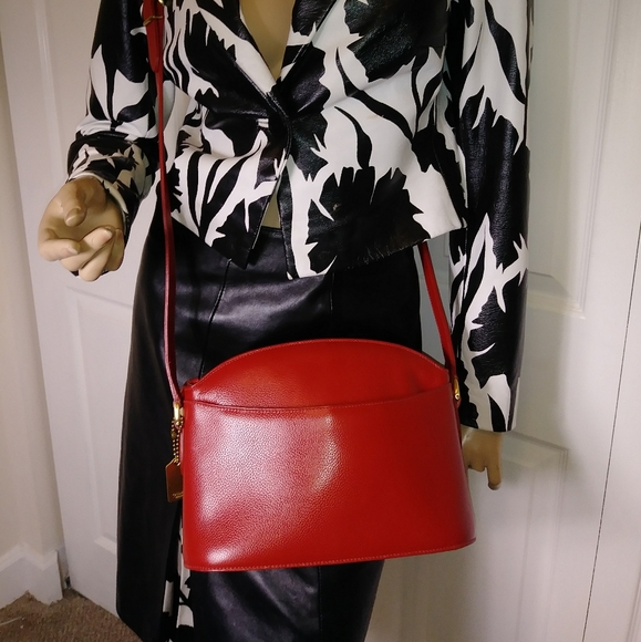 MADISON COLLECTION  VINTAGE COACH REGIS BAG - Picture 14 of 17